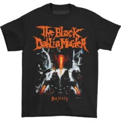 Majesty T-shirt(Black Dahlia Murder Majesty T Shirt 85719)