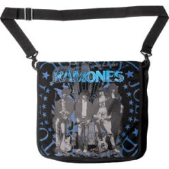 Band Photo Messenger Bag(Ramones Band Photo Messenger Bag 85936)