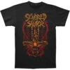 Inverted T-shirt(Severed Savior Inverted T Shirt 87746) -ROCABILIA CLOTHING SALE 87746F