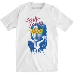 Sunburst Slim Fit T-shirt(Sonic Youth Sunburst Slim Fit T Shirt 88057)