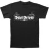 Scroll Jesus T-shirt(Devil Driver Scroll Jesus T Shirt 90484)