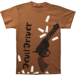 Sixgun T-shirt(Devil Driver Sixgun T Shirt 90490)