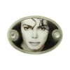 Black And White Photo Belt Buckle(Michael Jackson Black And White Photo Belt Buckle 90538)