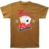 Cards Distressed Edge Slim Fit T-shirt(Zz Top Cards Distressed Edge Slim Fit T Shirt 95501) 1 Cards Distressed Edge Slim Fit T-shirt(Zz Top Cards Distressed Edge Slim Fit T Shirt 95501) -ROCABILIA CLOTHING SALE 95501F