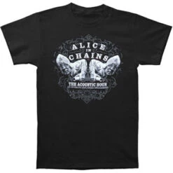 Acoustic Tour Photo Slim Fit T-shirt(Alice In Chains Acoustic Tour Photo Slim Fit T Shirt 96125)
