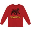 Lion TourLong Sleeve(Soulfly Lion Tour Long Sleeve 96928) -ROCABILIA CLOTHING SALE 96928F