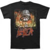 Impaled Skull T-shirt(Slayer Impaled Skull T Shirt 98897) 1 Impaled Skull T-shirt(Slayer Impaled Skull T Shirt 98897) -ROCABILIA CLOTHING SALE 98897F